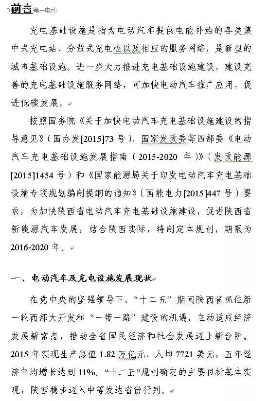 陜西省發(fā)布充電基礎(chǔ)設(shè)施規(guī)劃 2020年計(jì)劃建樁超過9.44萬