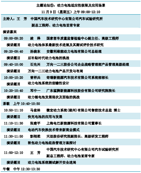 重磅發布！“鋰想”第三屆動力電池應用國際峰會(CBIS2018)詳細議程速覽