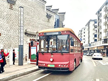 城市再添新魅力 銀隆鐺鐺車服務江西萍鄉